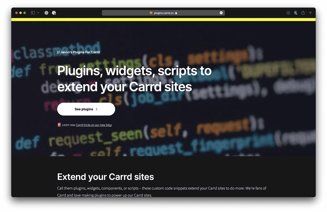 Add Adobe Fonts to Carrd