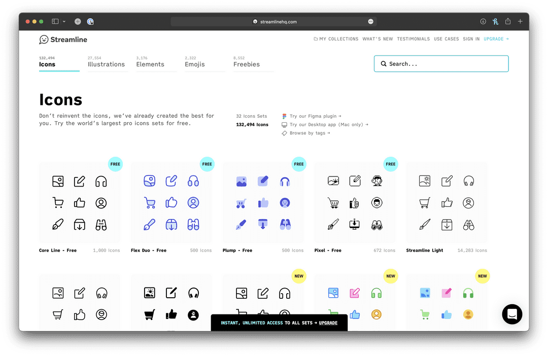 Streamline Icons